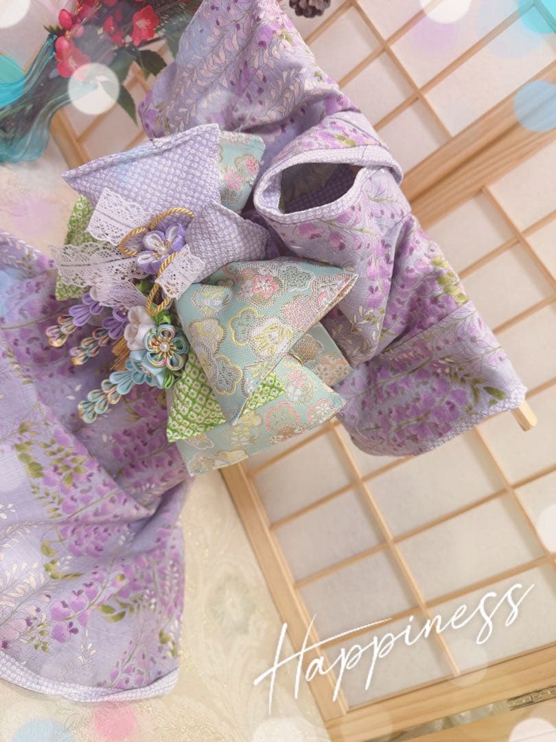 B459.pon2pan2☆犬お着物☆犬オーダーお着物☆2ウェイお着物