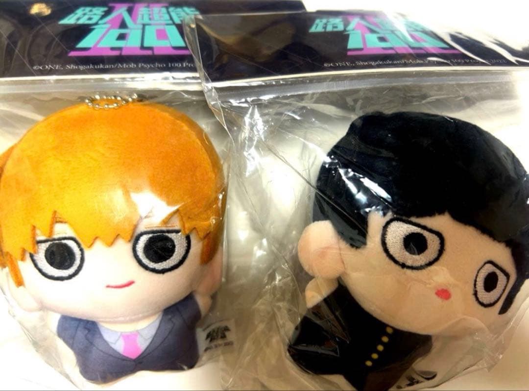 モブサイコ100 四川 限定 ぬいぐるみ 霊幻新隆 影山茂雄