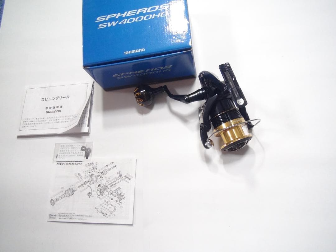 シマノ　shimano　スフェロスSW4000 HG SLJ用