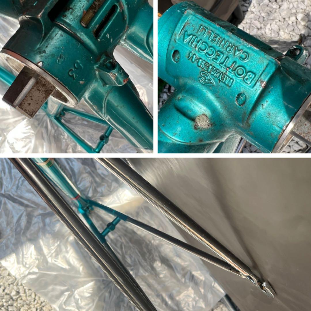 BOTTECCHIA ボッテキア　ビンテージロードバイク フレームセット　緑