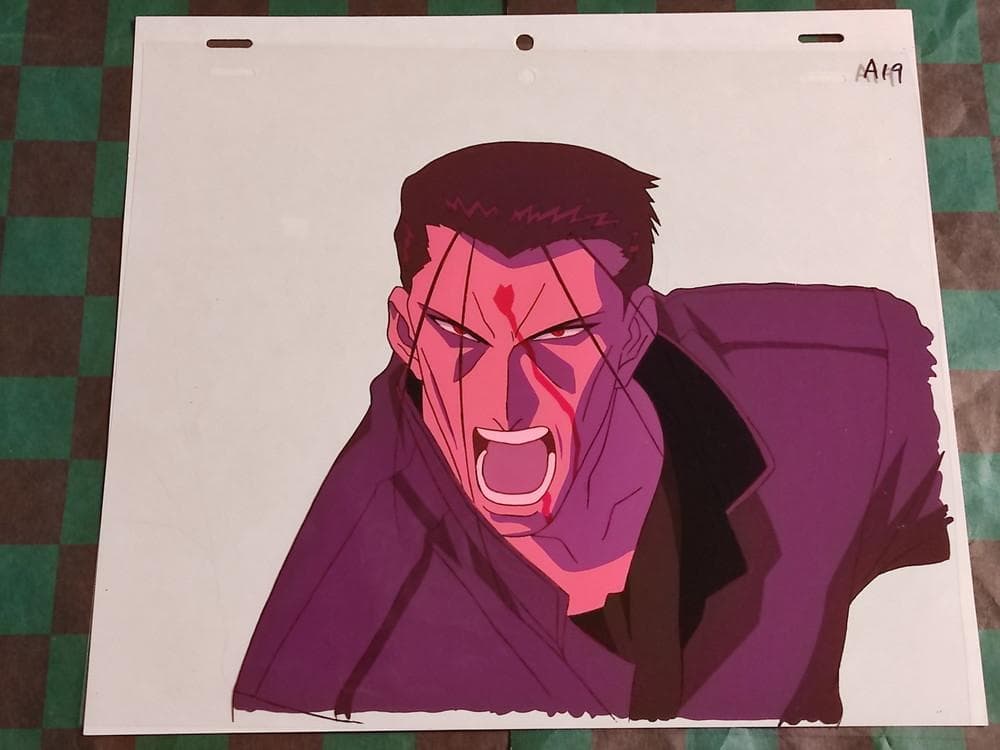 るろうに剣心　齋藤一のセル画