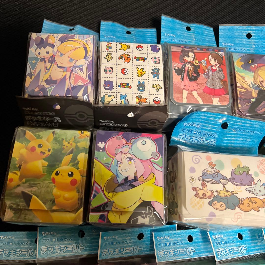 ポケカ　デッキケース　10個　デッキシールド　26個　計36個