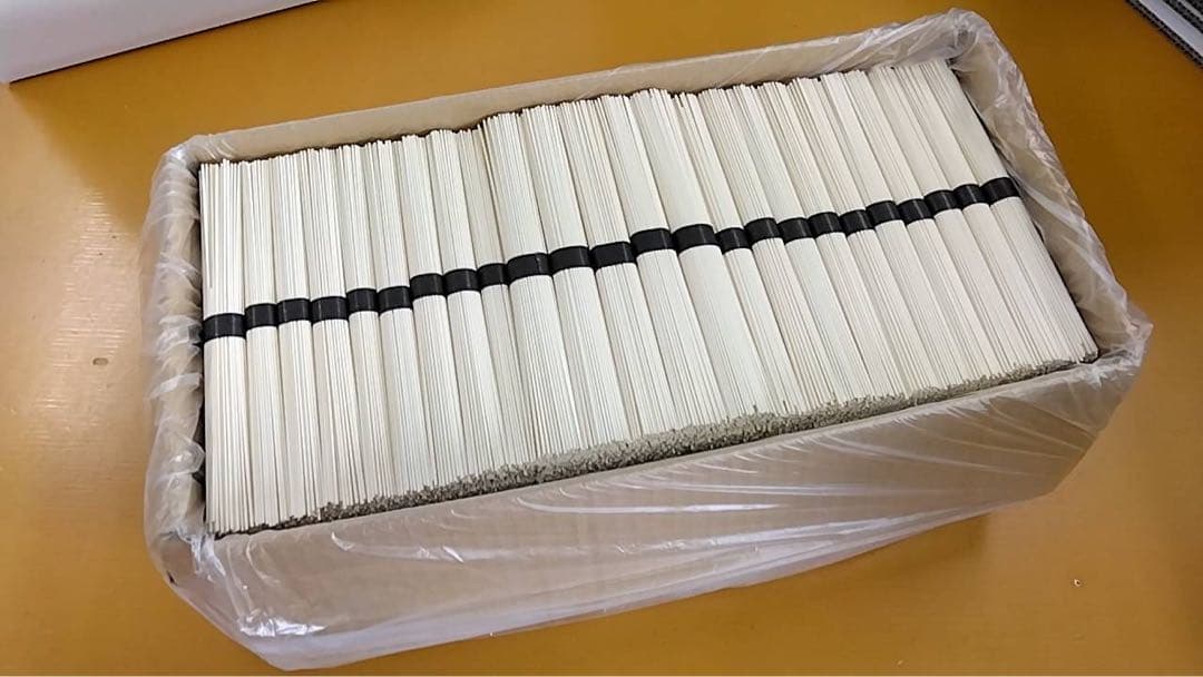 な*ん様 島原業務用素麺9kg✖️2箱合計18kg お買い得です。