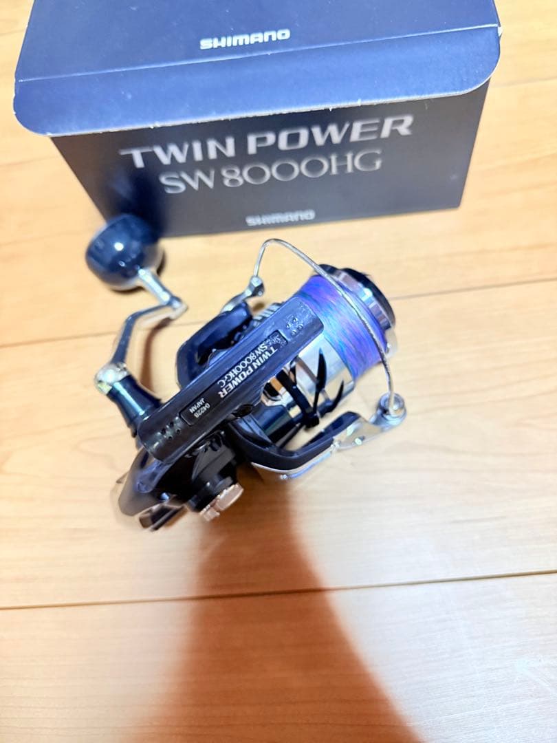 リール SHIMANO TWIN POWER SW8000HG