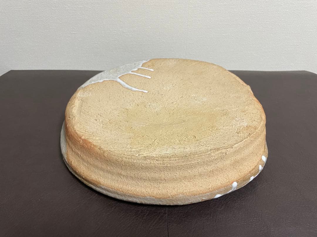 十代三輪休雪　萩焼平鉢　萩焼　茶道具