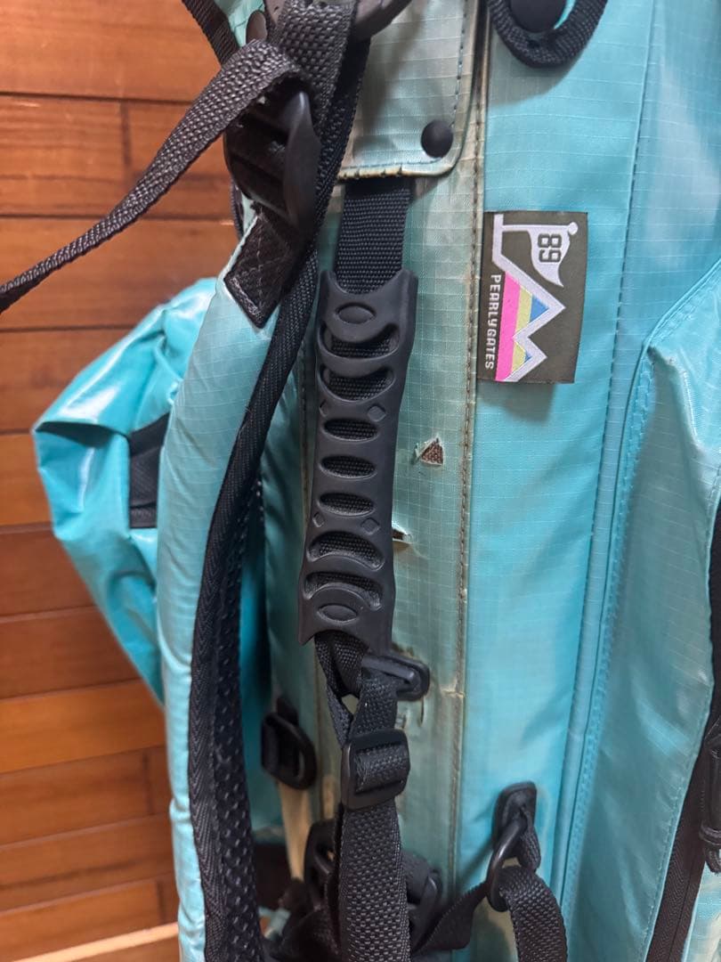 【中古】PEARLYGATES軽量タイプ　キャディバッグ