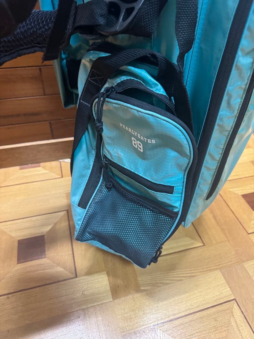 【中古】PEARLYGATES軽量タイプ　キャディバッグ