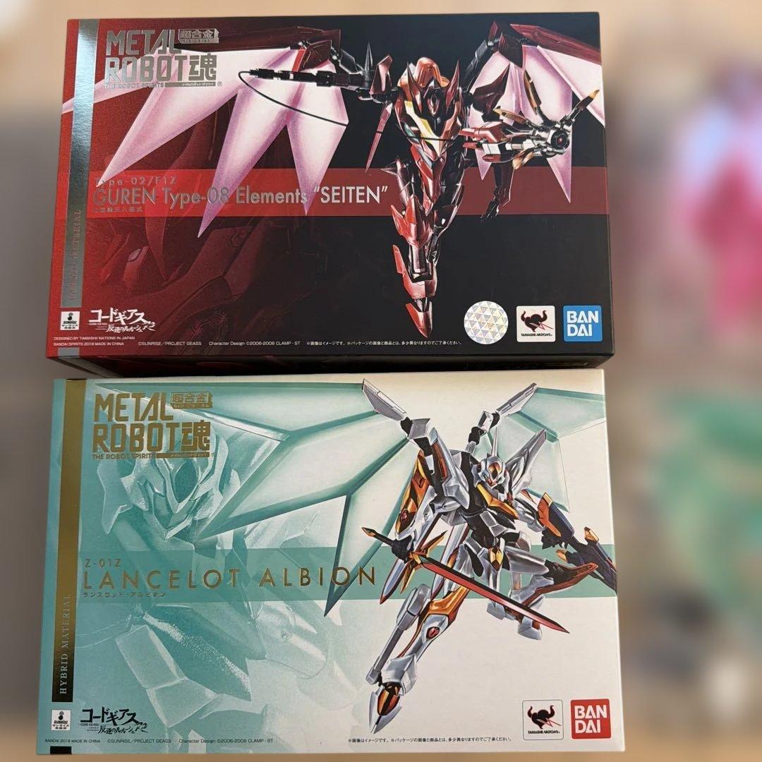 L ROBOT魂 ランスロットアルビオン、紅蓮聖天八極式 セット