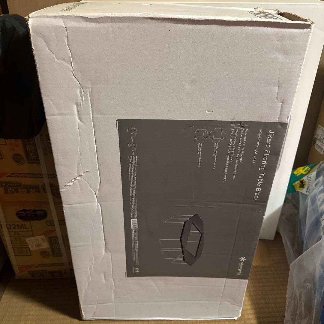 ジカロテーブル ブラック スノーピーク  peak