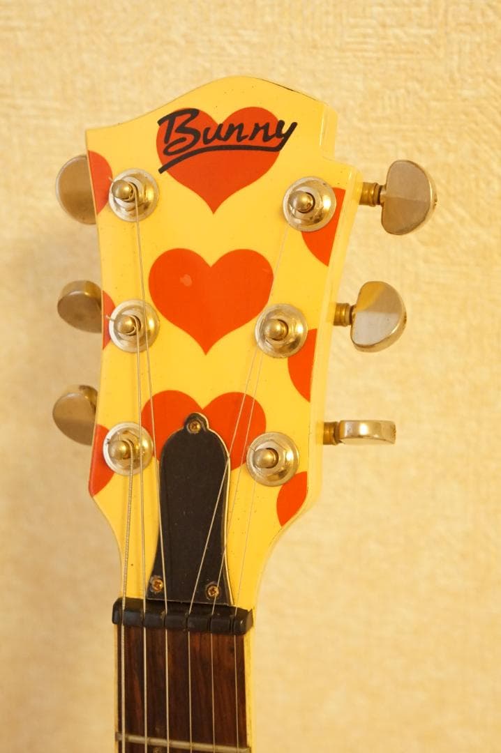 hide　イエローハート　模造品　スルーネック加工　モッキンバード