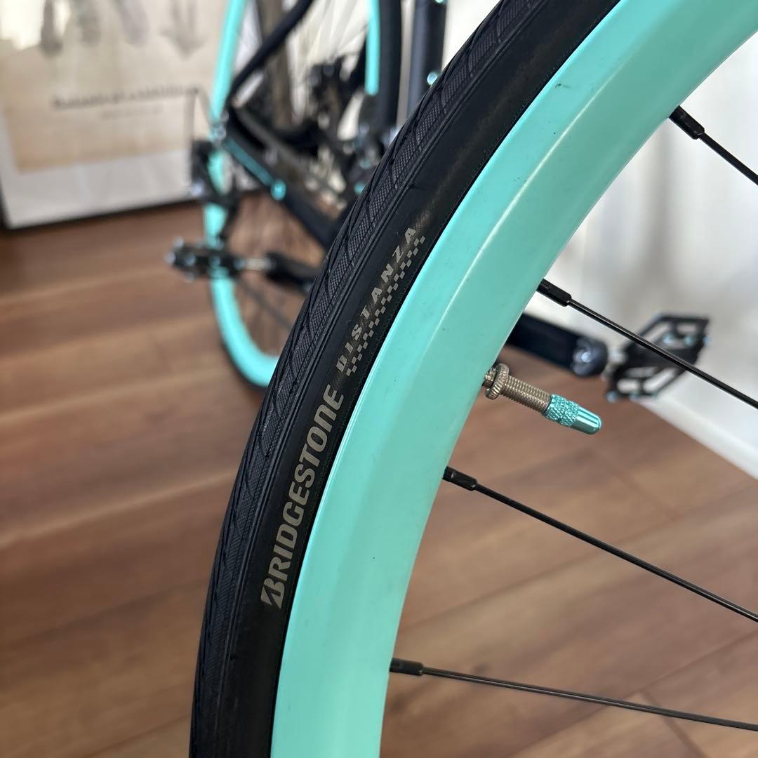 BIANCHI ROMA3 DISC ロードバイク ブラック/ミント