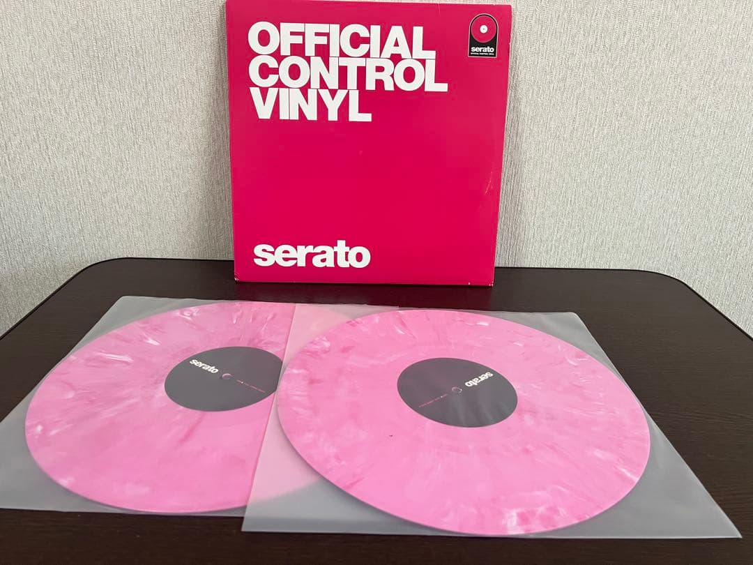 Serato OFFICIAL CONTROL VINYL ピンク