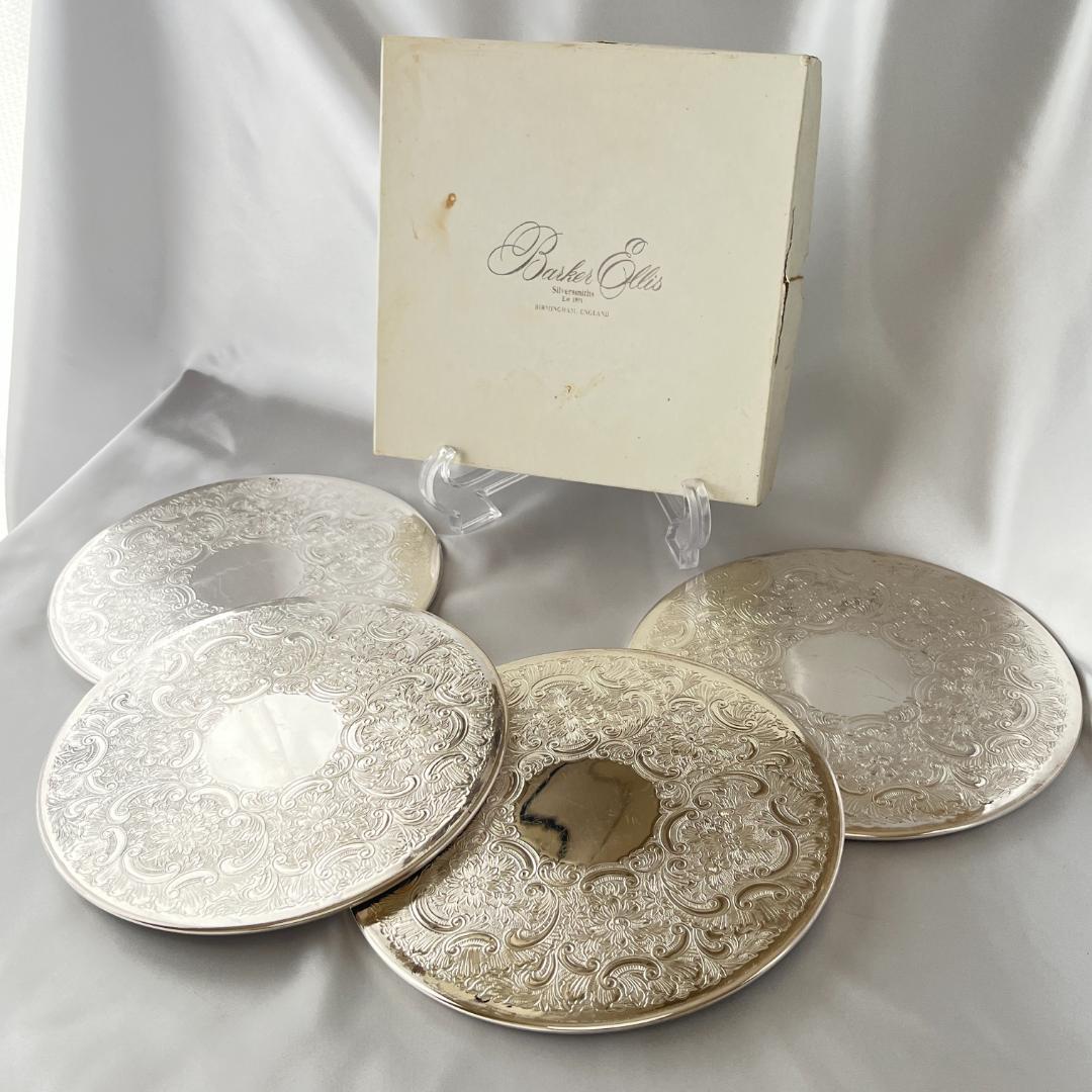 【Barker Ellis】 プレースマット 4枚組 17.5cm