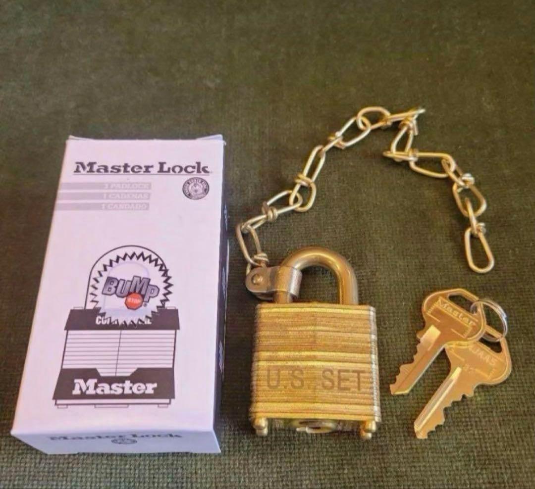 【値下げ】未使用 10個セット マスターロック 南京錠 米軍 ミリタリー