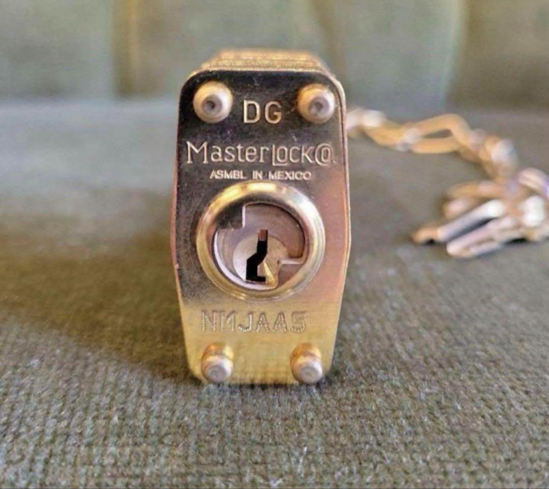 【値下げ】未使用 10個セット マスターロック 南京錠 米軍 ミリタリー