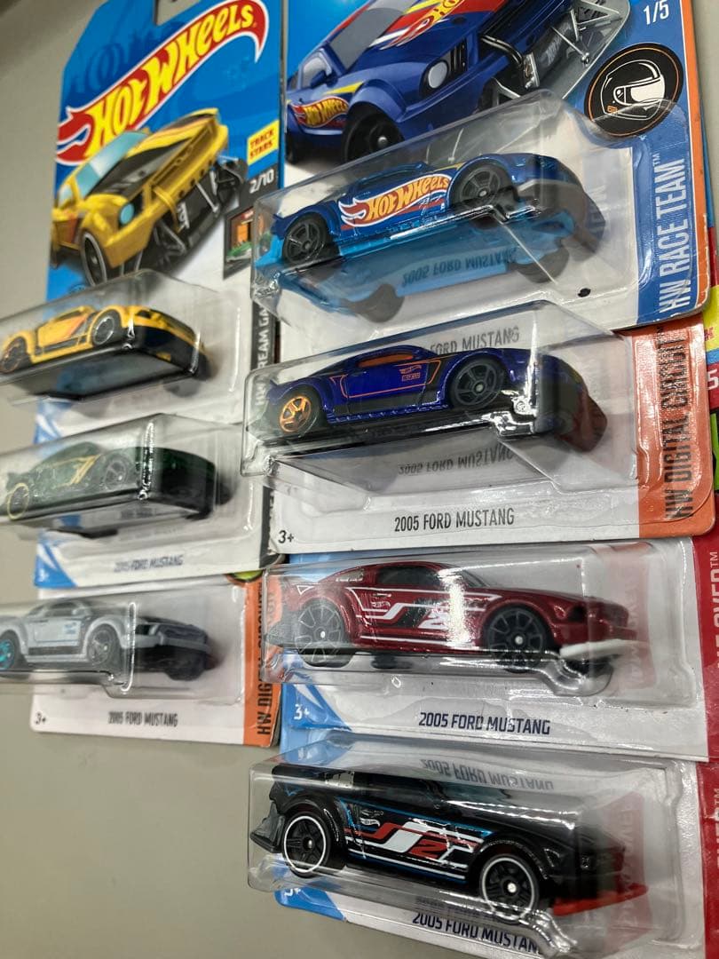 HW 2005 FORD MUSTANG(フォード マスタング) 7台セット