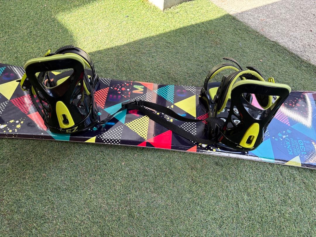 スノーボード2点セット IGNIO 130cm イグニオ キッズ 子供 ジュニア