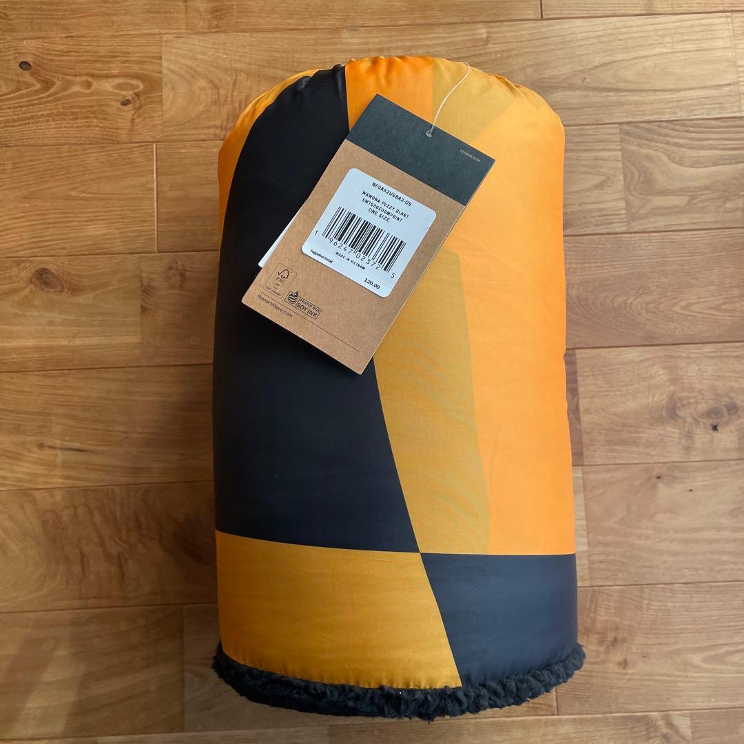 the north face フリースナイロンブランケット 大判 美品