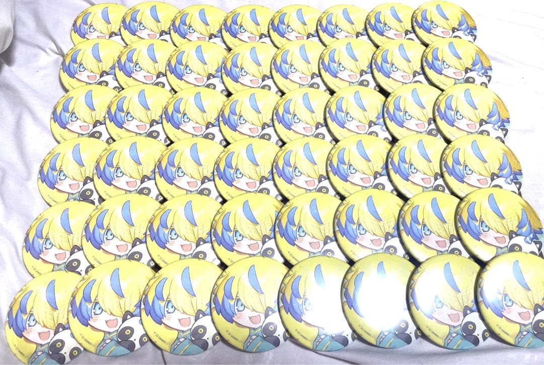 まいまいまいごえん カナタ 缶バッジ48個セット