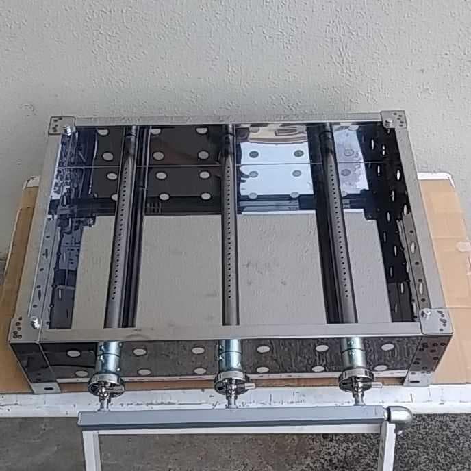 極厚６ミリ 鉄板焼き ガスグリラー 大量調理 フチ持手付き キッチンカー 模擬店