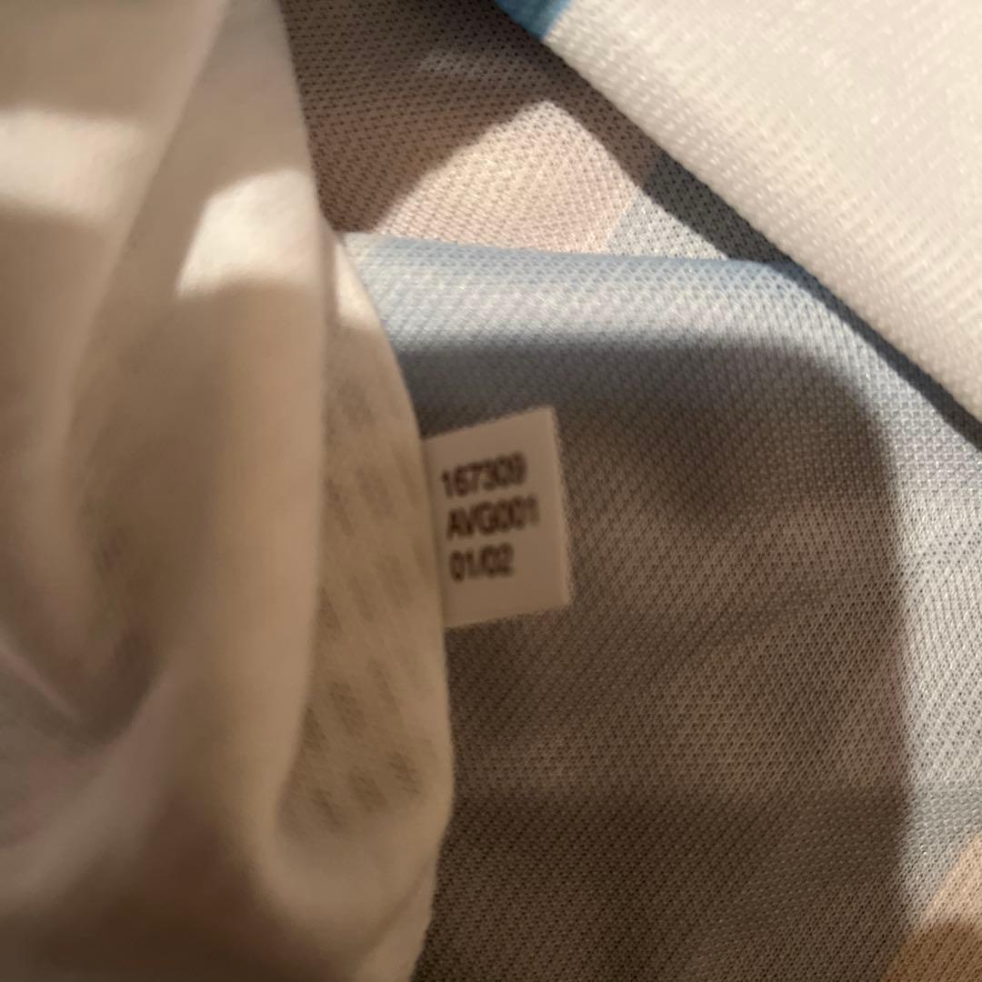 アディダスアルゼンチン BATISTUTA 9番　サイズ2XO