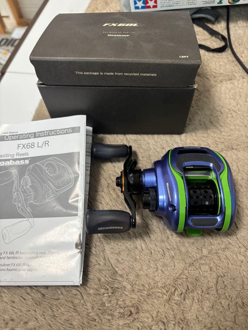 Megabass FX68L ベイトリール