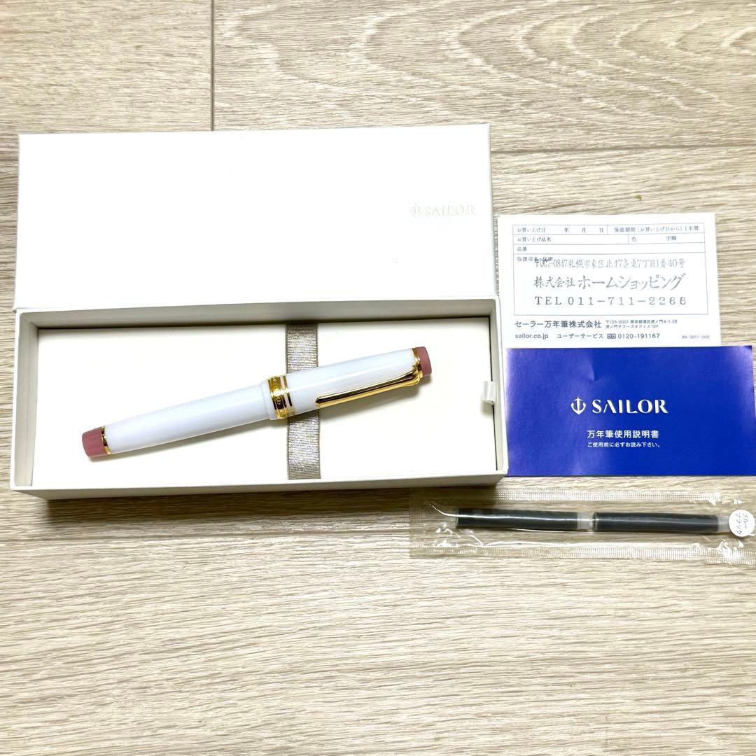 【数量限定品】セーラー万年筆　春を待つシマエナガ　21K 細字