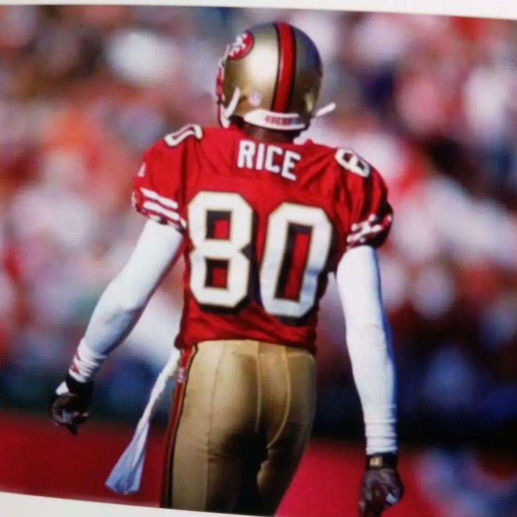 STARTER サンフランシスコ・49ers ゲームシャツ RICE　80