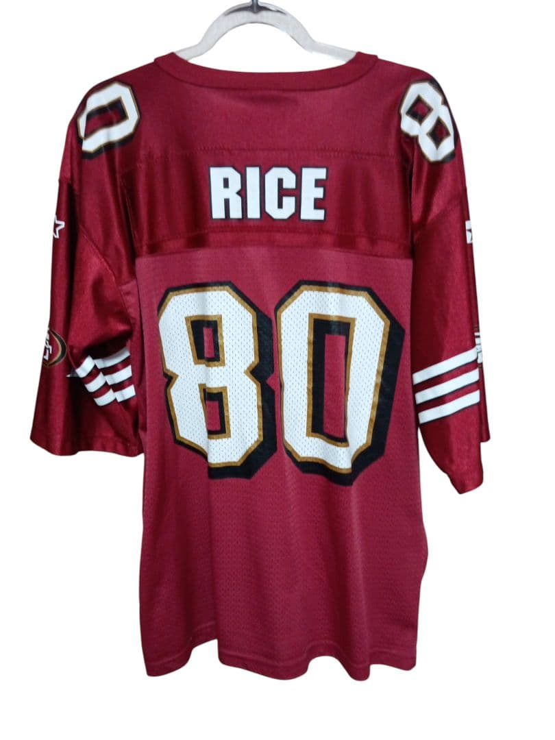 STARTER サンフランシスコ・49ers ゲームシャツ RICE　80