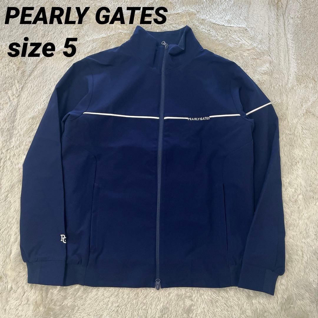 PEARLY GATES ゴルフウェア 裏地メッシュ ジップアップジャケット 5