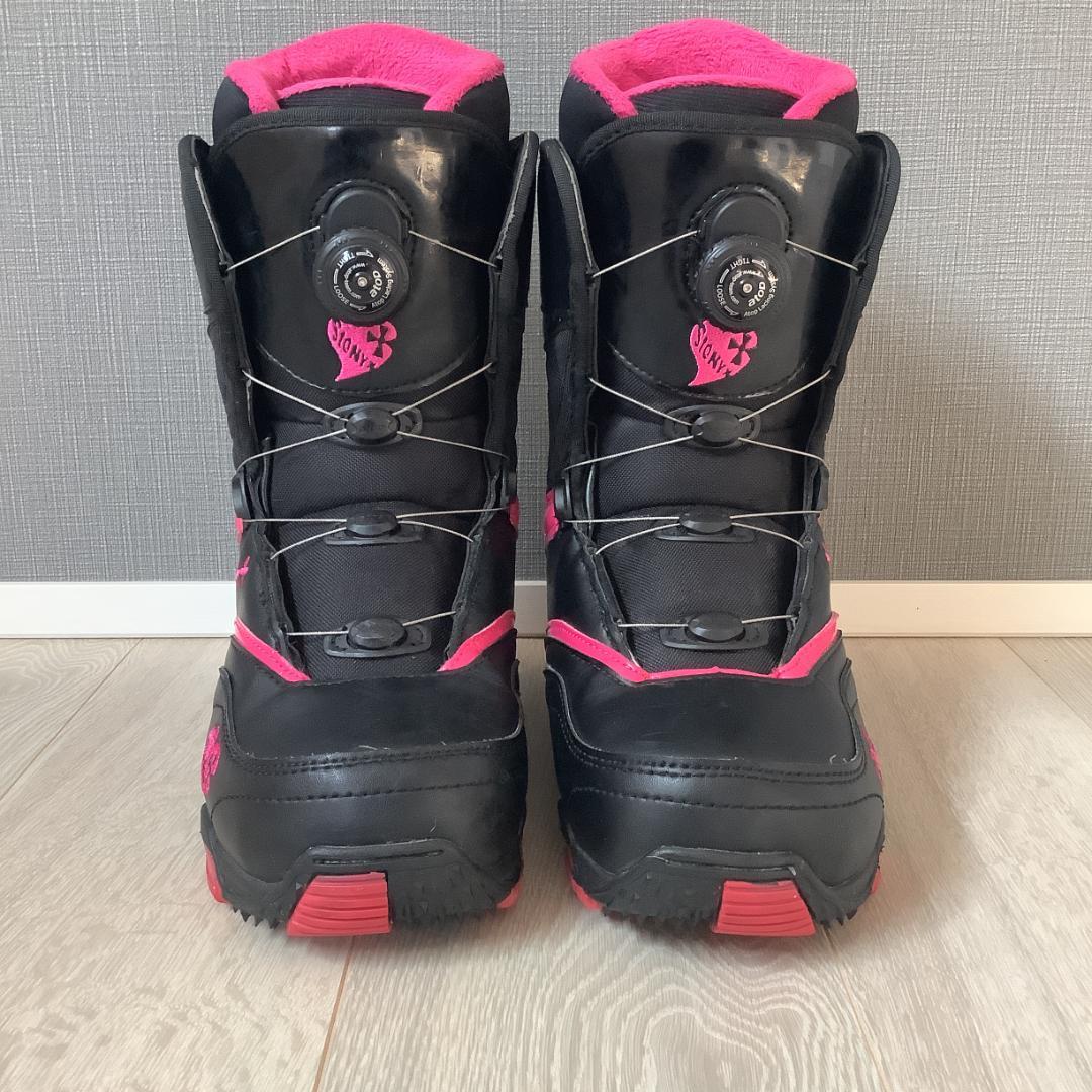 033 SIONYX 24.0cm レディーススノーボードブーツ初心者やグラトリ