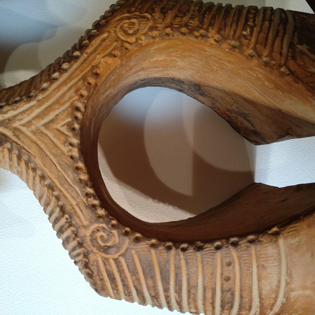 ハート型 土偶 レプリカ 複製品 置物