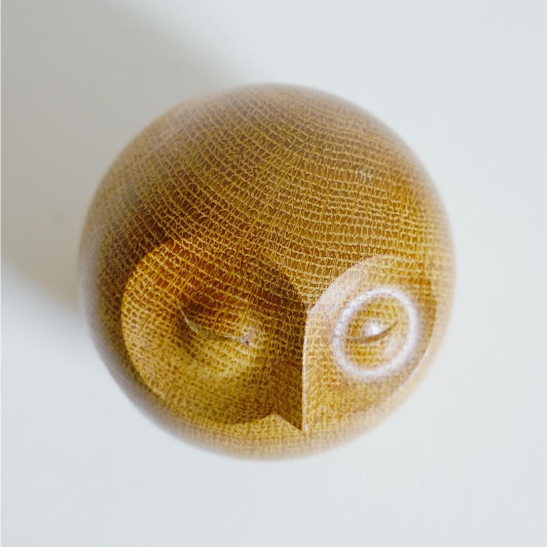 ＜希少＞HISA CRAFT　太田久幸　木の仲間たち　子持ちフクロウ