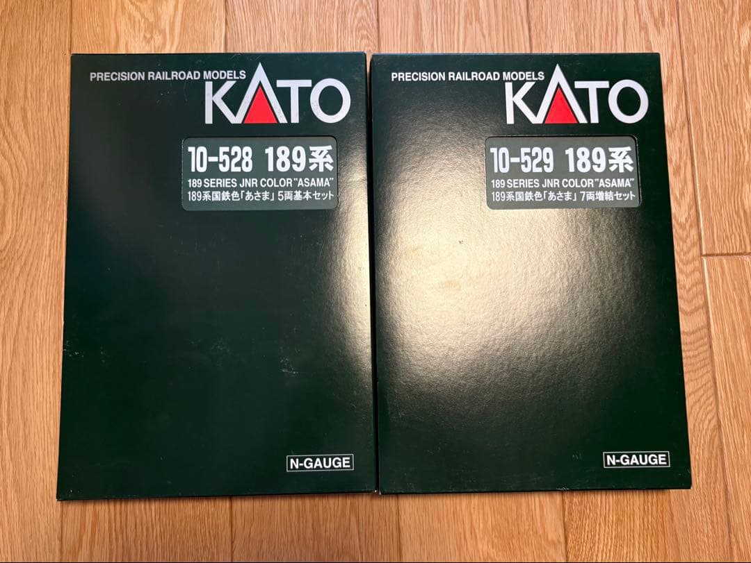 動作未確認　KATO 10-528/529 189系　国鉄色あさま　12両