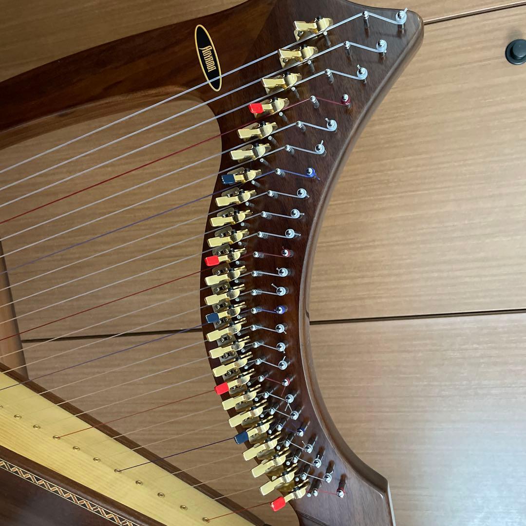 青山サウル　25弦ハープ 装飾無し