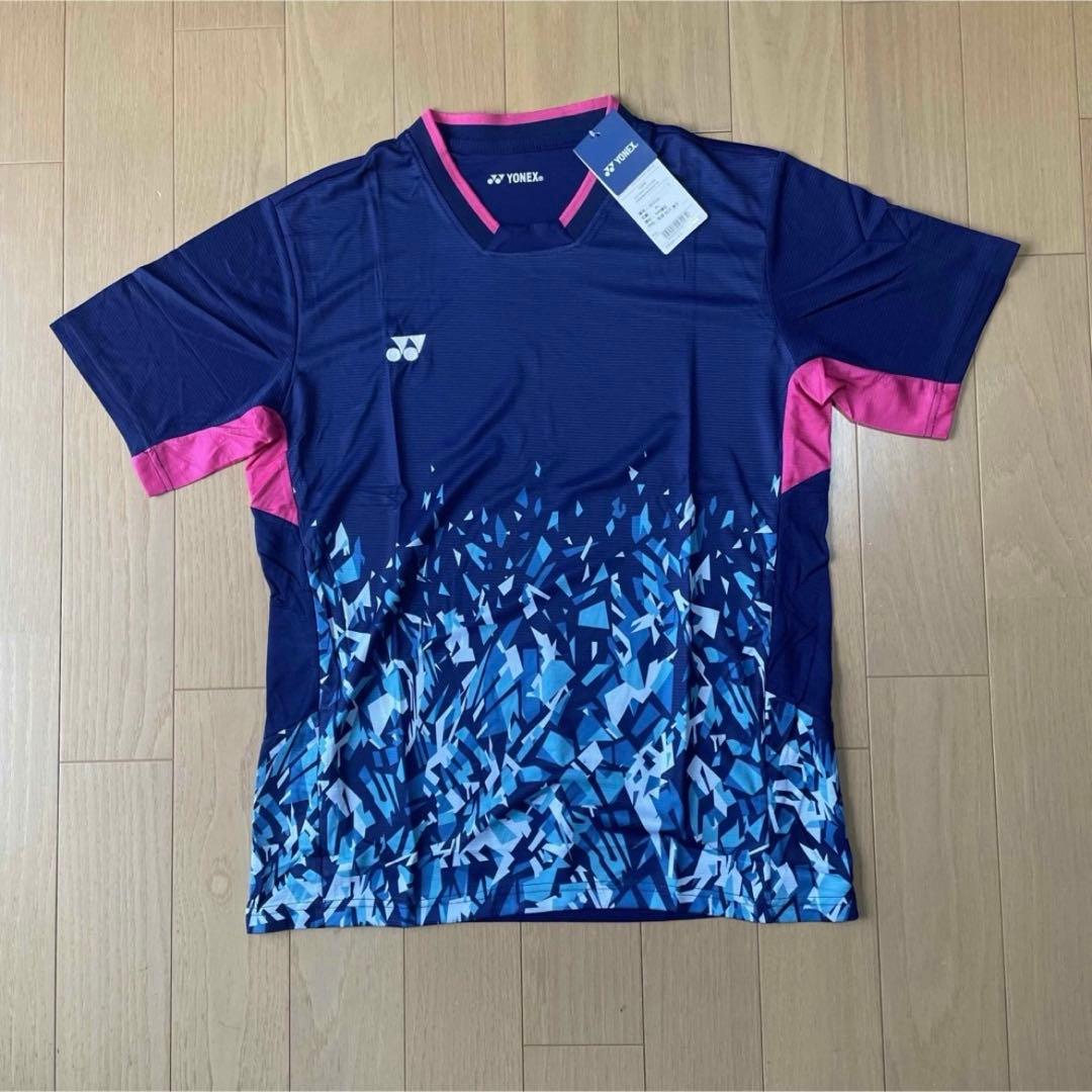 ヨネックス　YONEX ゲームシャツ　新品　サイズXLブルー