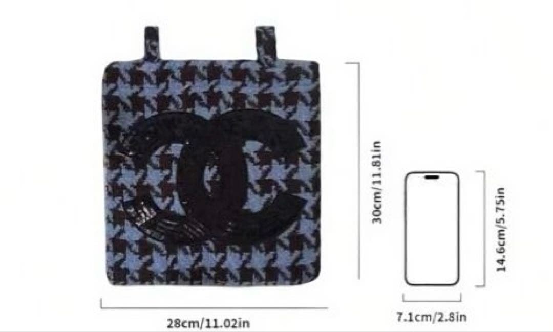 CHANEL ハウンドトゥーストートバッグ &ケース ノベルティ