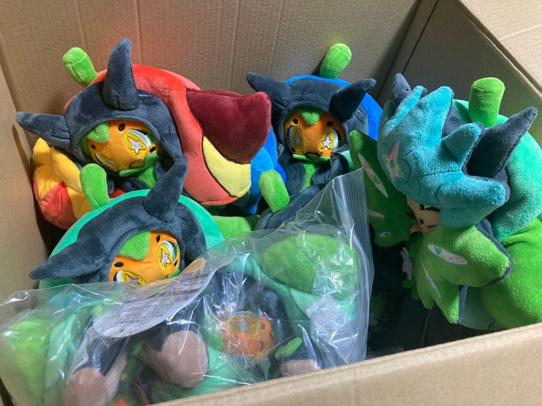 ポケットモンスターSV オーガポン　ぬいぐるみ7体セット