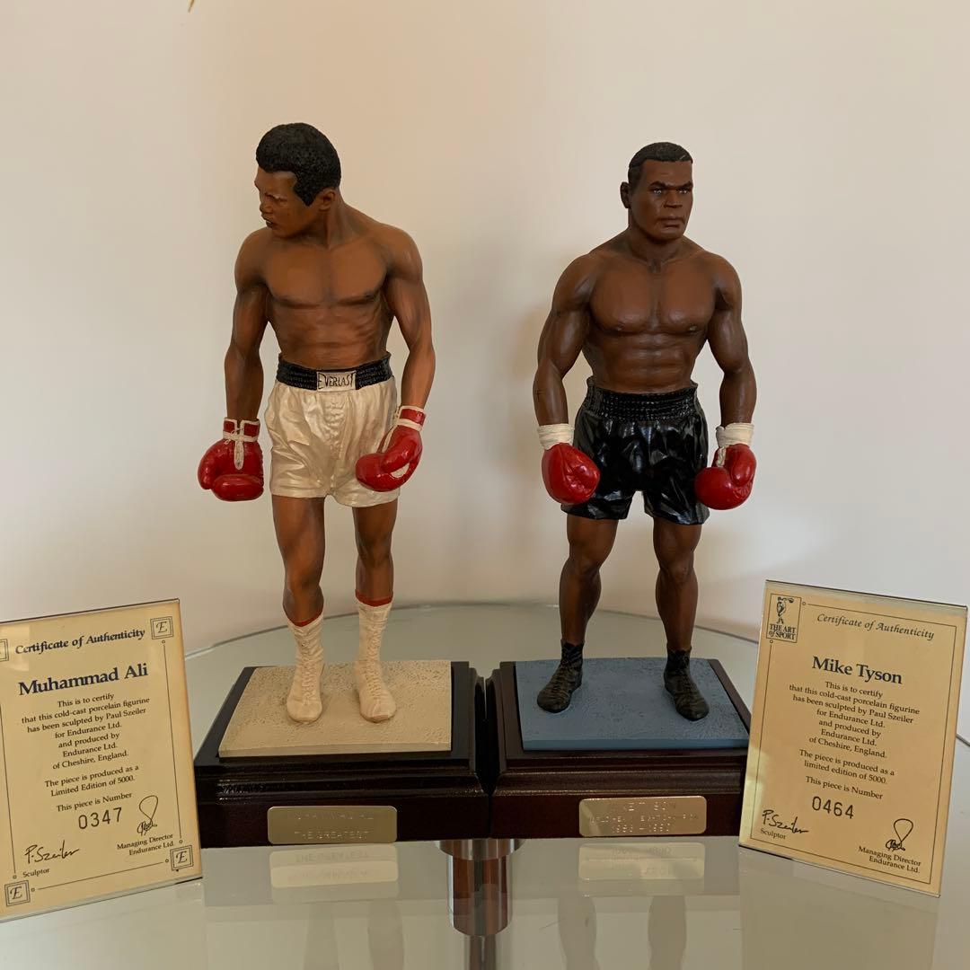 アリとタイソンのフィギュア