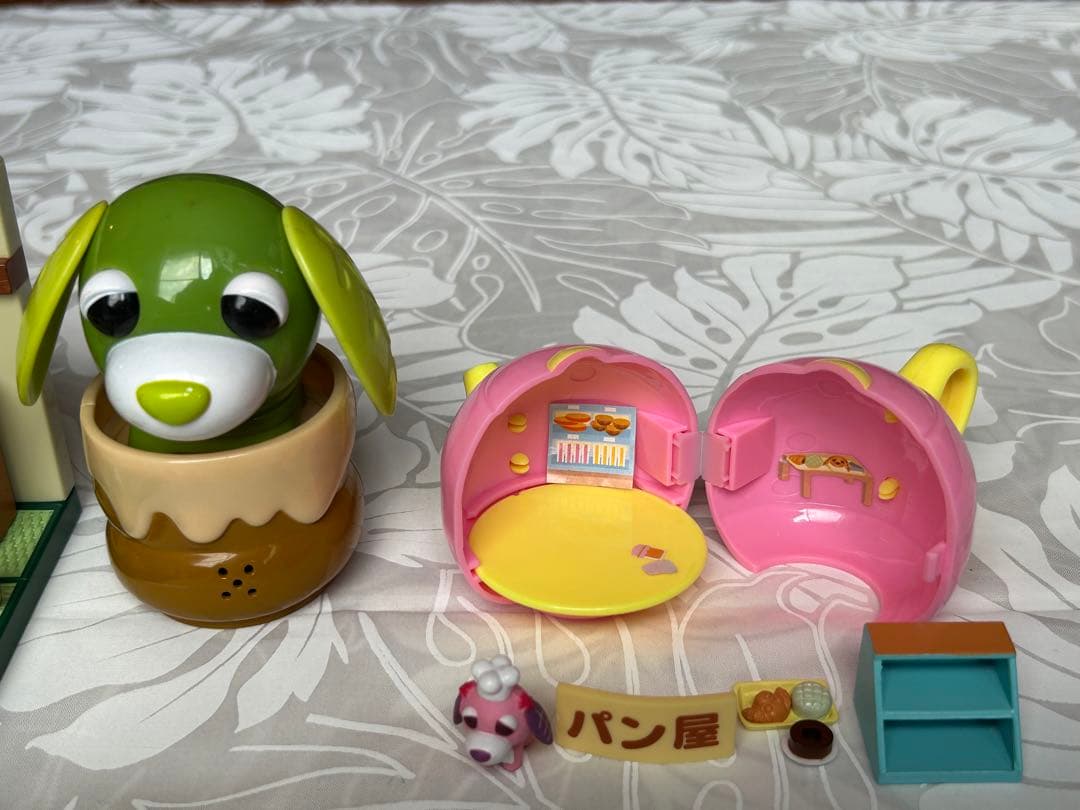 レア お茶犬 なごみのお家 リョクの部屋 お茶犬グッズセット ポットハウス