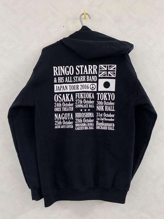RINGO STARR TOUR 2016 パーカー ビートルズ リンゴスター