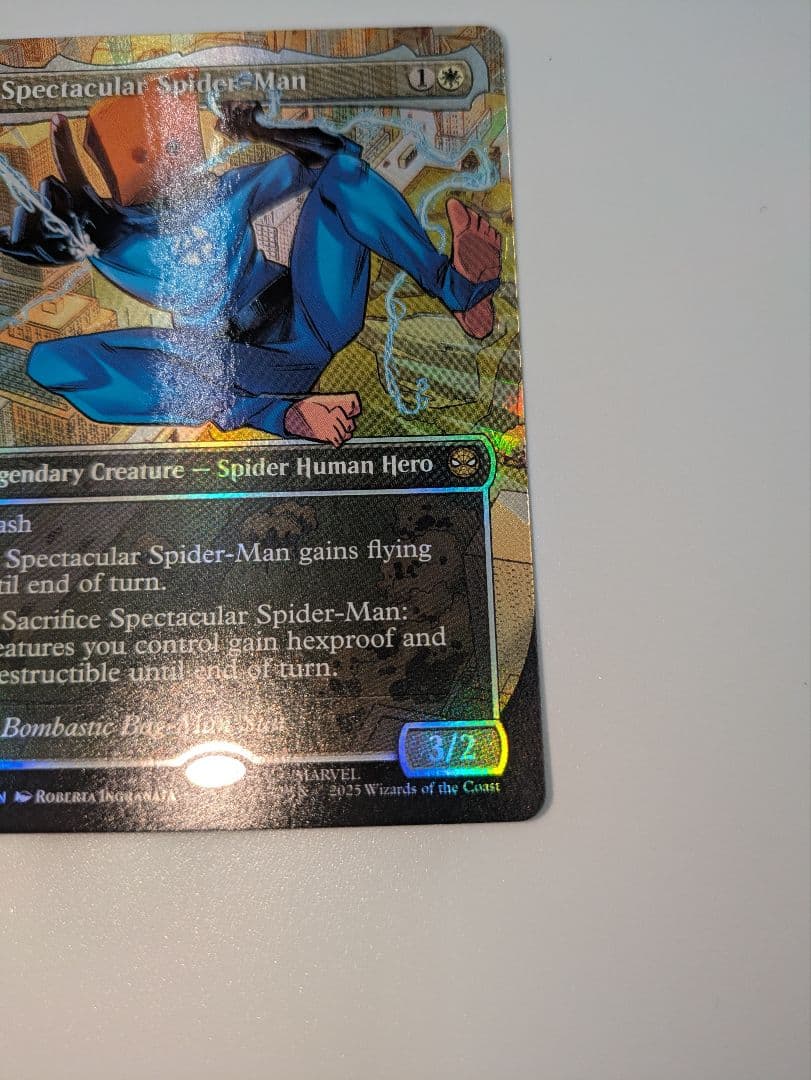 つ*さ様 MTG スペクタキュラー・スパイダーマン テクスチャーFoil Bag