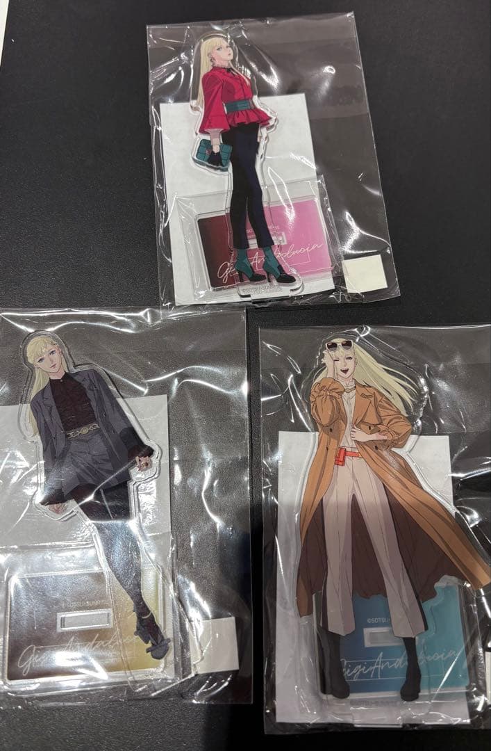 今日限定値下げ渋谷マグネット限定ギギアクスタ3種！ 購入特典ビジュアルシート2枚