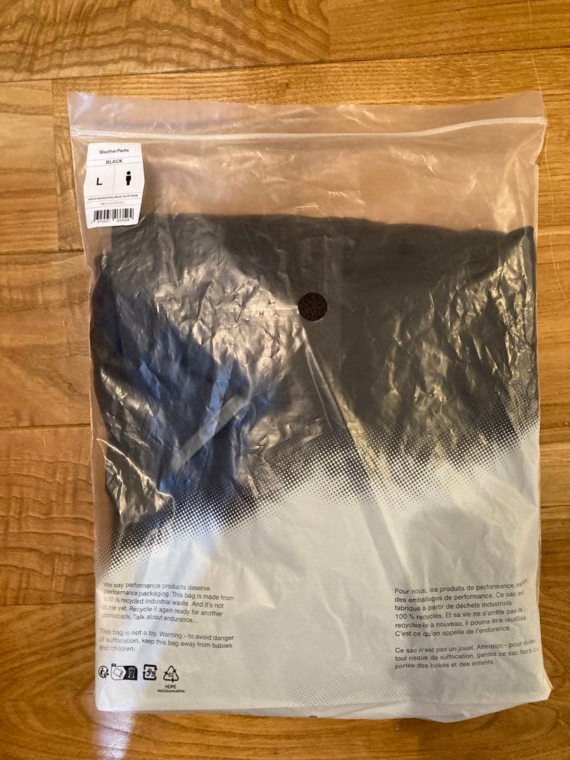 ウォーキング・ランニングウェア On whether pants BLACK