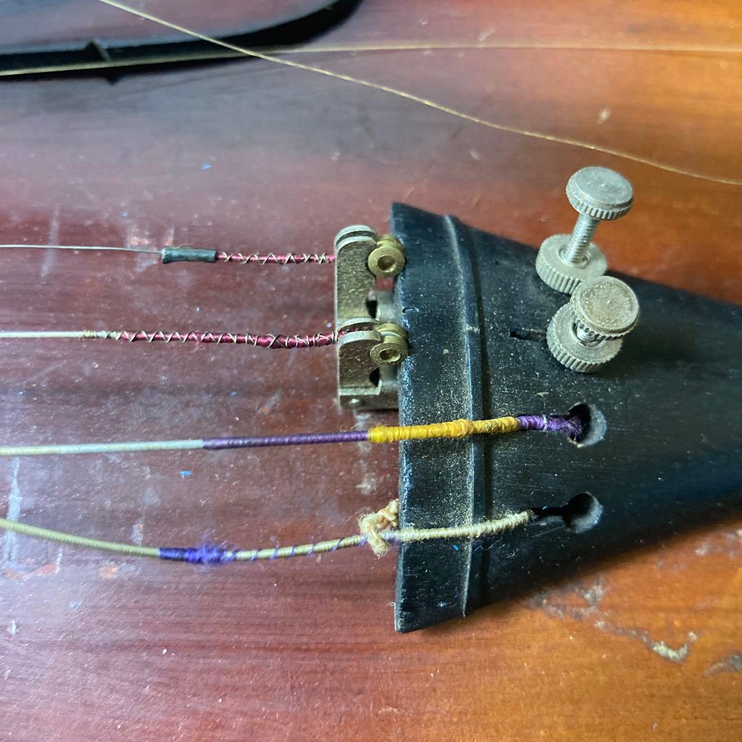 SUZUKIバイオリン ケース付き ブラウン 4本弦