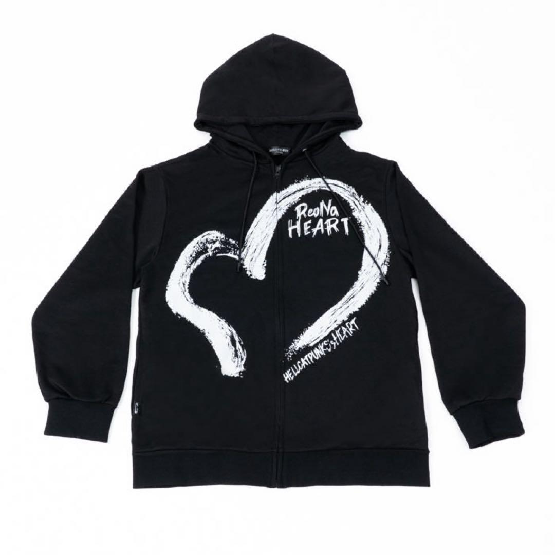 ReoNa HEARTパーカー黒 フーディ 未開封