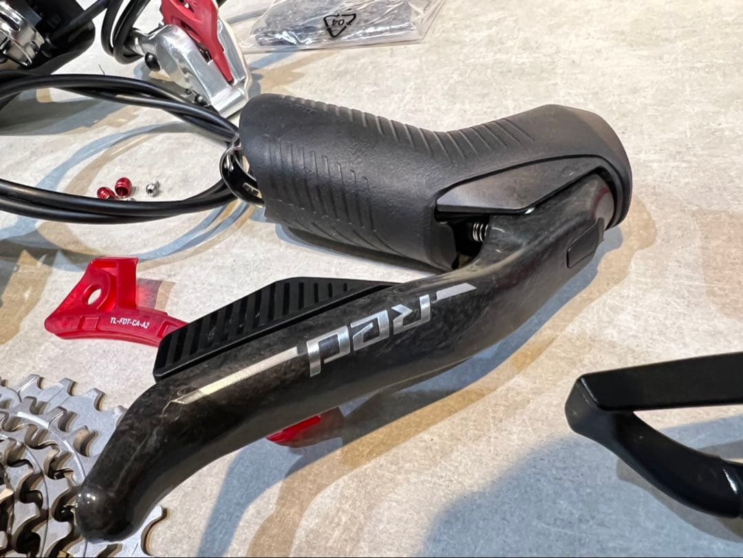 SRAM RED AXS E1 グループセット パワメ付き 172.5 新車外し