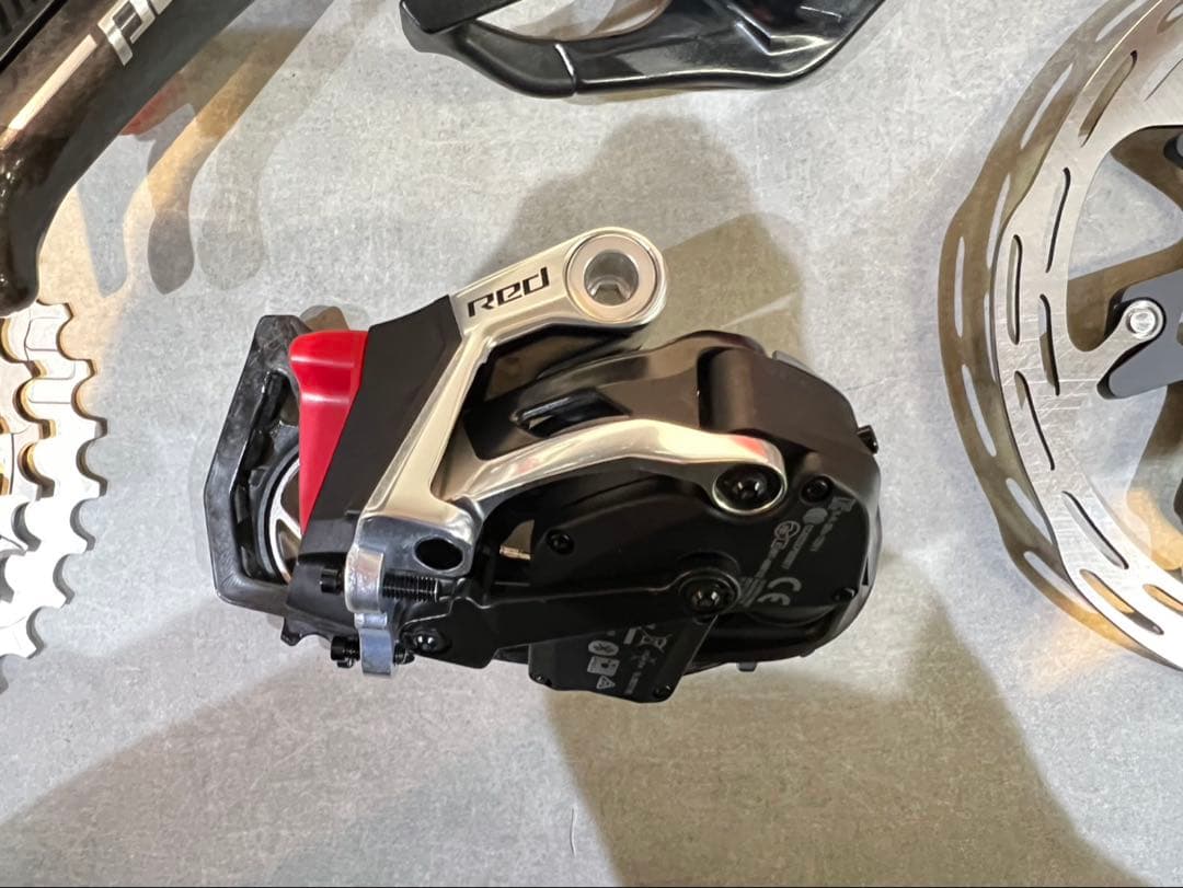 SRAM RED AXS E1 グループセット パワメ付き 172.5 新車外し