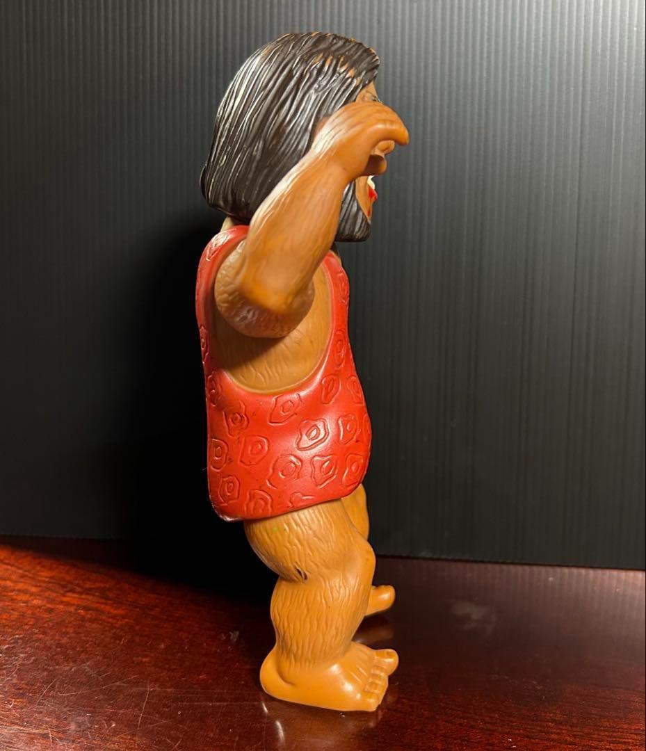 獣人　ゴリラマン　タイガーマスク　ソフビ　当時物　中嶋製作所 　プロレス