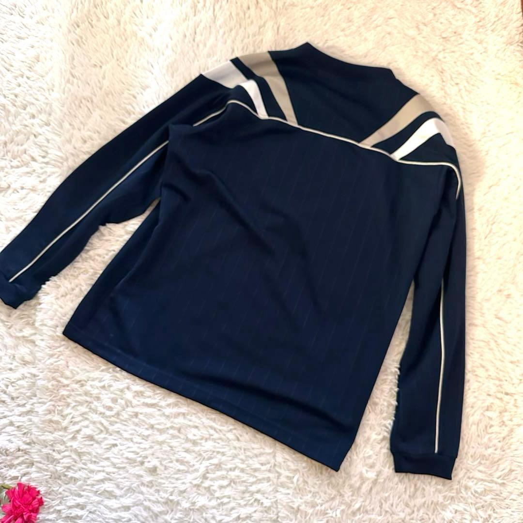 FOOTBALL EQUIPMENT 【上下2点セット】ネイビー　ジャージ　L
